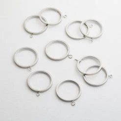 Madura Rideaux Et Voilages Anneau Ø1,9 Cm Aluminium