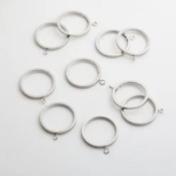 Madura Rideaux Et Voilages Anneau Ø1,9 Cm Aluminium -Housses de canapé Soldes anneau oe1 9 cm aluminium 5