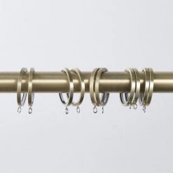 Madura Rideaux Et Voilages Anneau Ø1,9 Cm Laiton -Housses de canapé Soldes anneau oe1 9 cm laiton 3