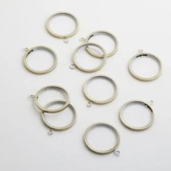 Madura Rideaux Et Voilages Anneau Ø1,9 Cm Aluminium -Housses de canapé Soldes anneau oe1 9 cm laiton 5