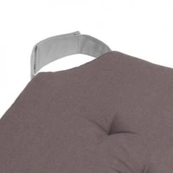 Stof Housses De Chaises Et Galettes De Chaises Coussin De Chaise Attaches Scratchs Gris Et écru 38x38 -Housses de canapé Soldes coussin de chaise attaches scratchs gris et ecru 38x38 4