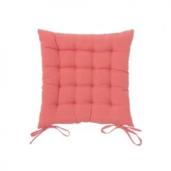 Wadiga Housses De Chaises Et Galettes De Chaises Coussin De Chaise Carré Rose - 40x40x7cm