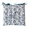 Decostars Housses De Chaises Et Galettes De Chaises Galette De Chaise Ambiance Nature Coton Bleu Canard 38 X 38 -Housses de canapé Soldes galette de chaise ambiance nature coton bleu canard 38 x 38 2