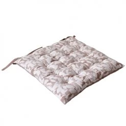 Decostars Housses De Chaises Et Galettes De Chaises Galette De Chaise Ambiance Nature Coton Naturel 38 X 38 -Housses de canapé Soldes galette de chaise ambiance nature coton naturel 38 x 38 1