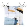 Lovely Casa Housses De Chaises Et Galettes De Chaises Galette De Chaise Esprit Graphique Coton Multicolore 40 X 40 -Housses de canapé Soldes galette de chaise esprit graphique coton multicolore 40 x 40
