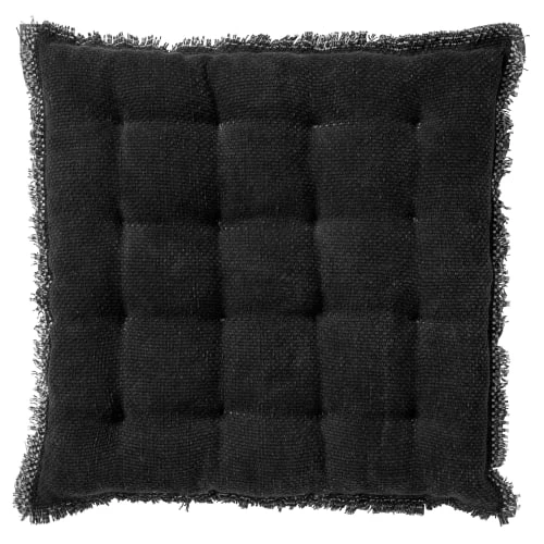 Dutch Decor Housses De Chaises Et Galettes De Chaises Galette De Chaise Noir En Coton 40x40 Cm Uni 3 Dutch Decor Housses De Chaises Et Galettes De Chaises Galette De Chaise Noir En Coton 40x40 Cm Uni