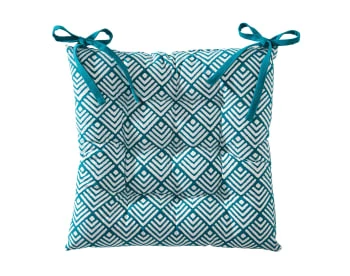 Becquet Housses De Chaises Et Galettes De Chaises Galette De Chaise Réversible Jaune Miel 40x40 En Coton 8 Becquet Housses De Chaises Et Galettes De Chaises Galette De Chaise Réversible Jaune Miel 40x40 En Coton – Image 6