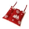 Grenier Alpin Housses De Chaises Et Galettes De Chaises Galette De Chaise Style Montagne Coeurchevel Rouge -Housses de canapé Soldes galette de chaise style montagne coeurchevel rouge
