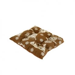 Grenier Alpin Housses De Chaises Et Galettes De Chaises Galette De Chaise Style Montagne Sapin Marron