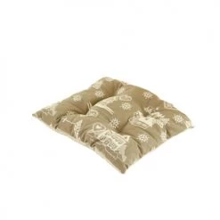 Grenier Alpin Housses De Chaises Et Galettes De Chaises Galette De Chaise Style Montagne Sapin Taupe