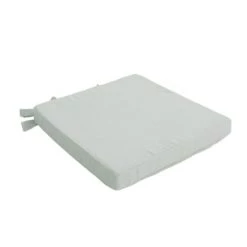 Home Maison Housses De Chaises Et Galettes De Chaises Galette De Chaise Uni En Pur Coton Coton Noir 38 X 38 -Housses de canapé Soldes galette de chaise uni en pur coton coton gris 38 x 38 3