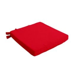 Home Maison Housses De Chaises Et Galettes De Chaises Galette De Chaise Uni En Pur Coton Coton Vison 38 X 38 -Housses de canapé Soldes galette de chaise uni en pur coton coton rouge 38 x 38 7