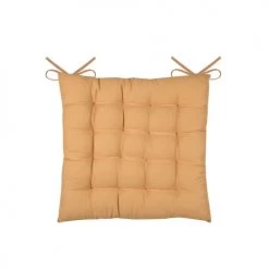 Home Maison Housses De Chaises Et Galettes De Chaises Galette De Chaise Unie Et Classique Coton Grenache 38 X 38 -Housses de canapé Soldes galette de chaise unie et classique coton grenache 38 x 38 2