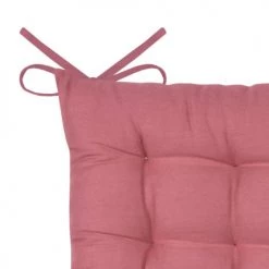 Home Maison Housses De Chaises Et Galettes De Chaises Galette De Chaise Unie Et Classique Coton Grenache 38 X 38 -Housses de canapé Soldes galette de chaise unie et classique coton grenache 38 x 38 3