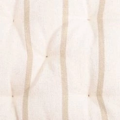 Lovely Casa Housses De Chaises Et Galettes De Chaises Galettes De Chaise 5 Points Lin Coton 40x40cm - Lot De 4 -Housses de canapé Soldes galettes de chaise 5 points lin coton 40x40cm lot de 4 3