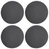 Magma Housses De Chaises Et Galettes De Chaises Galettes De Chaise Anthracite Imitation Feutre - Lot De 4 - Ø 35cm -Housses de canapé Soldes galettes de chaise anthracite imitation feutre lot de 4 oe 35cm 1