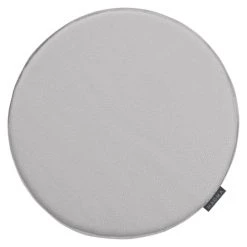 Magma Housses De Chaises Et Galettes De Chaises Galettes De Chaise Gris Clair Imitation Cuir - D.37 - Lot De 4 -Housses de canapé Soldes galettes de chaise gris clair imitation cuir d 37 lot de 4 4