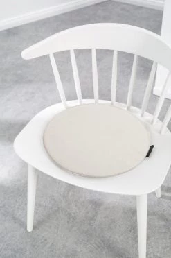 Magma Housses De Chaises Et Galettes De Chaises Galettes De Chaise Nature Imitation Cuir - D.37 - Lot De 4 -Housses de canapé Soldes galettes de chaise nature imitation cuir d 37 lot de 4 2