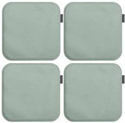 Magma Housses De Chaises Et Galettes De Chaises Galettes De Chaises Carrées Anthracite Chinées-Lot De 4-env.35x35 Cm -Housses de canapé Soldes galettes de chaises carrees vert de gris lot de 4 env 35x35 cm 1