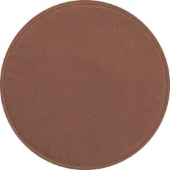 Magma Housses De Chaises Et Galettes De Chaises Galettes De Chaises Rondes Brique Bi-matière-Lot De 4 - Env.Ø 35cm -Housses de canapé Soldes galettes de chaises rondes brique bi matiere lot de 4 env oe 35cm 2