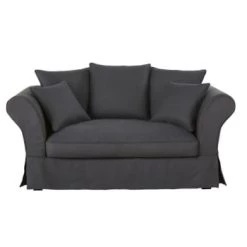 Maisons Du Monde Housses De Canapé Housse De Canapé 2 Places En Lin Beige Ficelle 12 Maisons Du Monde Housses De Canapé Housse De Canapé 2 Places En Lin Beige Ficelle -Housses de canapé Soldes housse de canape 2 places en lin froisse gris anthracite roma 1000 4 3 204429 1