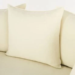 Maisons Du Monde Housses De Canapé Housse De Canapé 2 Places En Lin Supérieur Ivoire -Housses de canapé Soldes housse de canape 2 places en lin superieur ivoire 1000 13 9 204353 4