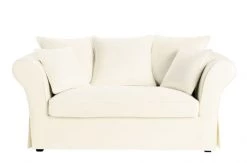 Maisons Du Monde Housses De Canapé Housse De Canapé 2 Places Ivoire