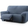 Eysa Housses De Canapé Housse De Canapé 2 Places Relax Extensible Bleu 150 - 200 -Housses de canapé Soldes housse de canape 2 places relax extensible bleu 150 200