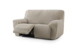 Eysa Housses De Canapé Housse De Canapé 2 Places Relax Extensible écru 150 - 200 -Housses de canapé Soldes housse de canape 2 places relax extensible taupe 150 200