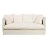 Maisons Du Monde Housses De Canapé Housse De Canapé 3/4 Places En Lin Froissé Blanc -Housses de canapé Soldes housse de canape 3 4 places en lin froisse blanc 1000 12 32 204335 1