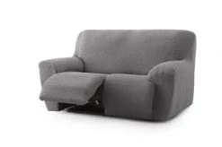 Eysa Housses De Canapé Housse De Canapé 3 Places Relax Extensible Bordeaux 200 - 260 Cm -Housses de canapé Soldes housse de canape 3 places relax extensible gris fonce 200 260 cm