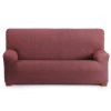 Eysa Housses De Canapé Housse De Canapé 4 Places Extensible Bordeaux 210 - 290 Cm -Housses de canapé Soldes housse de canape 4 places extensible bordeaux 210 290 cm 1