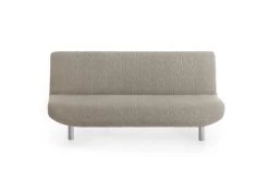 Eysa Housses De Canapé Housse De Canapé Click Clack Extensible Taupe 180 - 230 Cm