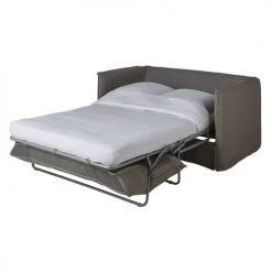 Maisons Du Monde Housses De Canapé Housse De Canapé Convertible 2 Places En Lin Supérieur Gris -Housses de canapé Soldes housse de canape convertible 2 places en lin superieur gris 1000 2 15 204359 2