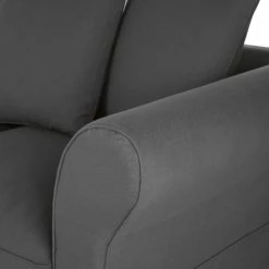 Maisons Du Monde Housses De Canapé Housse De Canapé Convertible 3/4 Places (12 Cm) En Lin Froissé Gris Anthracite -Housses de canapé Soldes housse de canape convertible 3 4 places 12 cm en lin froisse gris anthracite 1000 5 21 204447 4