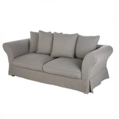 Maisons Du Monde Housses De Canapé Housse De Canapé Convertible 3/4 Places (12 Cm) En Lin Froissé Gris Clair 10 Maisons Du Monde Housses De Canapé Housse De Canapé Convertible 3/4 Places (12 Cm) En Lin Froissé Gris Clair -Housses de canapé Soldes housse de canape convertible 3 4 places 12 cm en lin froisse gris clair 1000 4 20 204446 3