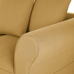 Maisons Du Monde Housses De Canapé Housse De Canapé Convertible 3/4 Places (12 Cm) En Lin Froissé Ocre -Housses de canapé Soldes housse de canape convertible 3 4 places 12 cm en lin froisse ocre 1000 9 25 204451 4