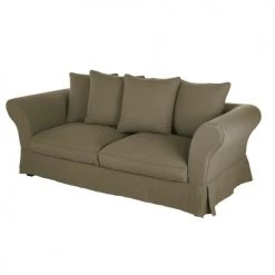 Maisons Du Monde Housses De Canapé Housse De Canapé Convertible 3/4 Places (12 Cm) En Lin Froissé Vert Kaki 10 Maisons Du Monde Housses De Canapé Housse De Canapé Convertible 3/4 Places (12 Cm) En Lin Froissé Vert Kaki -Housses de canapé Soldes housse de canape convertible 3 4 places 12 cm en lin froisse vert kaki 1000 10 26 204452 3