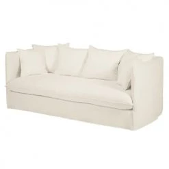 Maisons Du Monde Housses De Canapé Housse De Canapé Convertible 3/4 Places En Lin Froissé Blanc 11 Maisons Du Monde Housses De Canapé Housse De Canapé Convertible 3/4 Places En Lin Froissé Blanc -Housses de canapé Soldes housse de canape convertible 3 4 places en lin froisse blanc 1000 15 35 204338 4