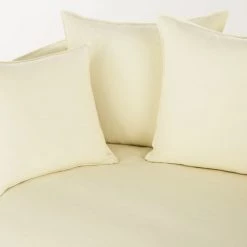 Maisons Du Monde Housses De Canapé Housse De Canapé Convertible 3/4 Places En Lin Supérieur Ivoire -Housses de canapé Soldes housse de canape convertible 3 4 places en lin superieur ivoire 1000 10 23 204367 4