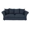Maisons Du Monde Housses De Canapé Housse De Canapé Fixe Et Convertible 3/4 Places (6 Cm) En Lin Froissé Bleu Nuit 2 Maisons Du Monde Housses De Canapé Housse De Canapé Fixe Et Convertible 3/4 Places (6 Cm) En Lin Froissé Bleu Nuit -Housses de canapé Soldes housse de canape fixe et convertible 3 4 places 6 cm en lin froisse bleu nuit 1000 15 14 204440 1