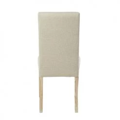 Maisons Du Monde Housses De Chaises Et Galettes De Chaises Housse De Chaise En Chenille écru -Housses de canapé Soldes housse de chaise en chenille ecru 1000 8 18 188946 3