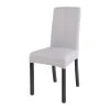 Maisons Du Monde Housses De Chaises Et Galettes De Chaises Housse De Chaise En Coton Gris 41x70 -Housses de canapé Soldes housse de chaise en coton gris 41x70 1000 3 16 177874 1
