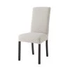 Maisons Du Monde Housses De Chaises Et Galettes De Chaises Housse De Chaise En Coton Gris Clair 47x57 -Housses de canapé Soldes housse de chaise en coton gris clair 47x57 1000 8 27 147381 0
