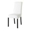 Maisons Du Monde Housses De Chaises Et Galettes De Chaises Housse De Chaise En Coton Ivoire