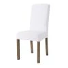 Maisons Du Monde Housses De Chaises Et Galettes De Chaises Housse De Chaise En Lin Lavé Blanche -Housses de canapé Soldes housse de chaise en lin lave blanche 1000 7 5 147482 1