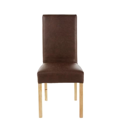 Maisons Du Monde Housses De Chaises Et Galettes De Chaises Housse De Chaise En Microsuède Marron 41x70 4 Maisons Du Monde Housses De Chaises Et Galettes De Chaises Housse De Chaise En Microsuède Marron 41x70 – Image 2