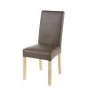 Maisons Du Monde Housses De Chaises Et Galettes De Chaises Housse De Chaise En Microsuède Taupe 41x70
