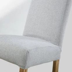 Maisons Du Monde Housses De Chaises Et Galettes De Chaises Housse De Chaise Gris Perle -Housses de canapé Soldes housse de chaise gris perle 1000 6 1 203156 4