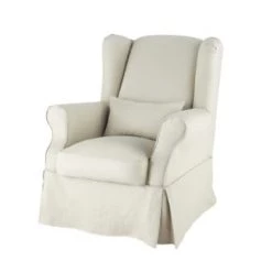 Maisons Du Monde Housses De Fauteuil Housse De Fauteuil En Lin -Housses de canapé Soldes housse de fauteuil en lin cottage 1000 9 31 147467 0 2